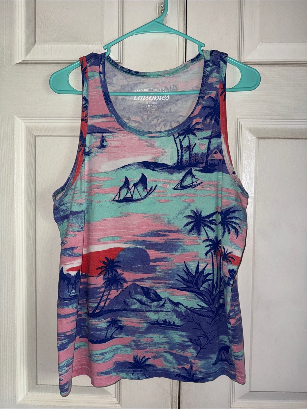 Chubbies Tropical Print Tank Top